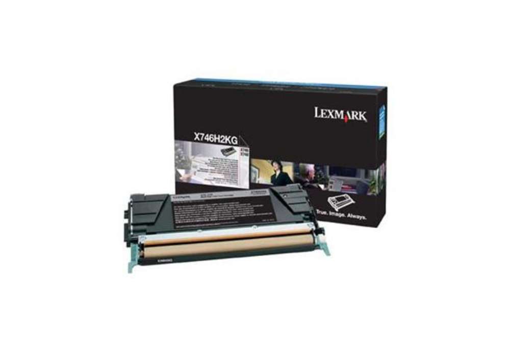 Immagine di Lexmark - Toner - Nero - X746H2KG - non return program - 12.000 pag