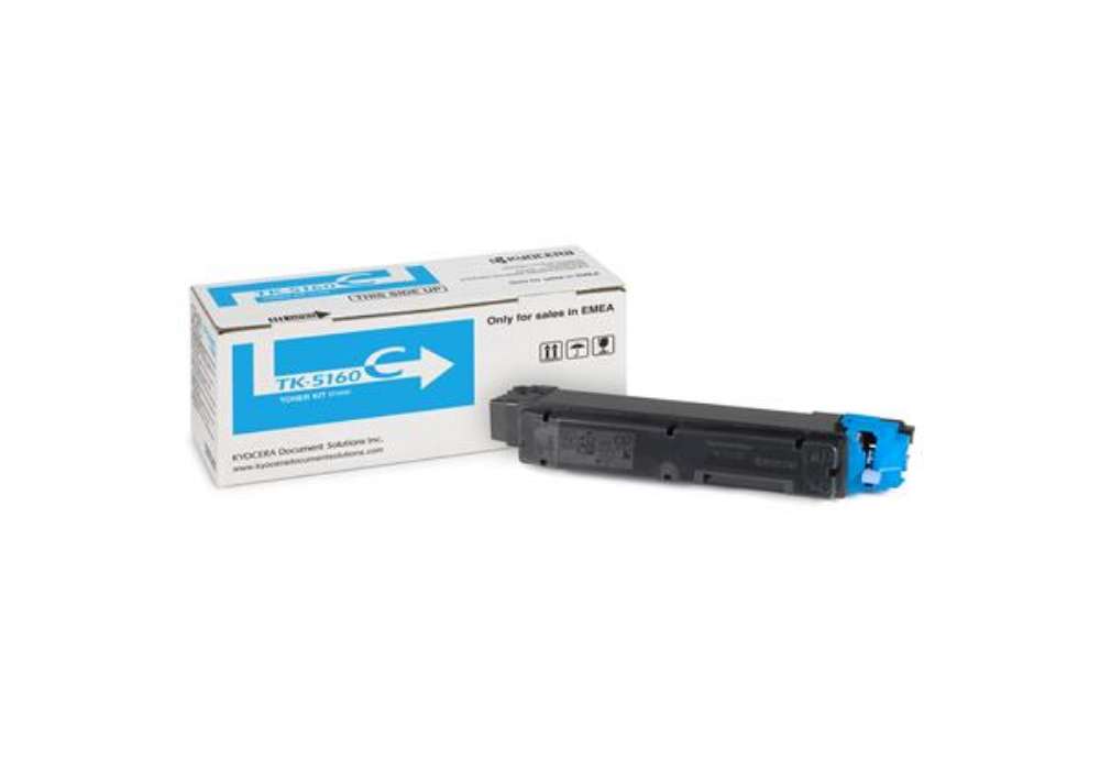 Immagine di Kyocera - Toner - Ciano - TK-5160C - 1T02NTCNL0 - 12.000 pag