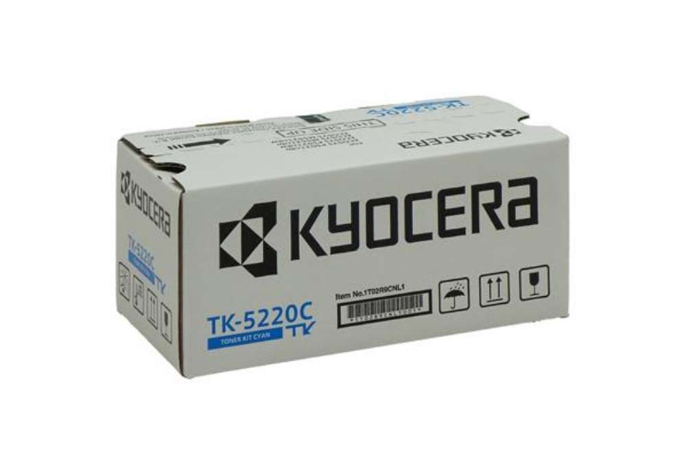 Immagine di Kyocera - Toner - Ciano - TK-5220C - 1T02R9CNL1 - 1.200 pag