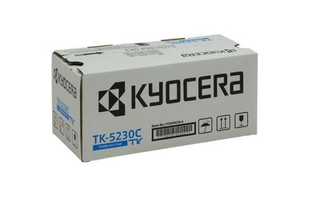 Immagine di Kyocera/Mita - Toner - Ciano - TK-5230C - 1T02R9CNL0 - 2.200 pag