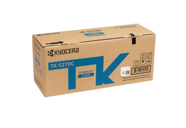 Immagine di Kyocera/Mita - Toner - Ciano - TK-5270C - 1T02TVCNL0 - 6.000 pag