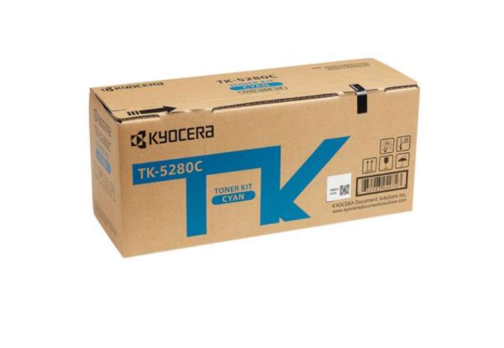 Immagine di Kyocera - Toner - Ciano - TK-5280C - 1T02TWCNL0 - 11.000 pag