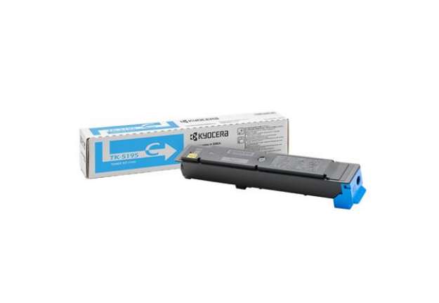 Immagine di Kyocera/Mita - Toner Kit - Ciano - TK-5195C - 1T02R4CNL0 - 7.000 pag