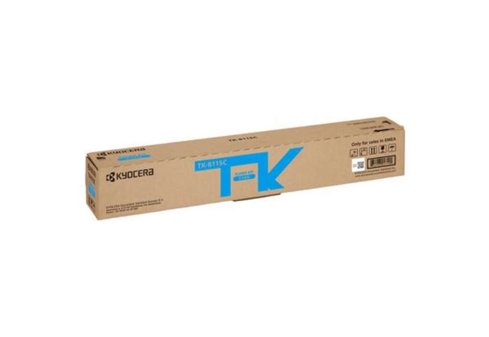 Immagine di Kyocera - Toner - Ciano - TK-8115C - 1T02P3CNL0 - 6.000 pag