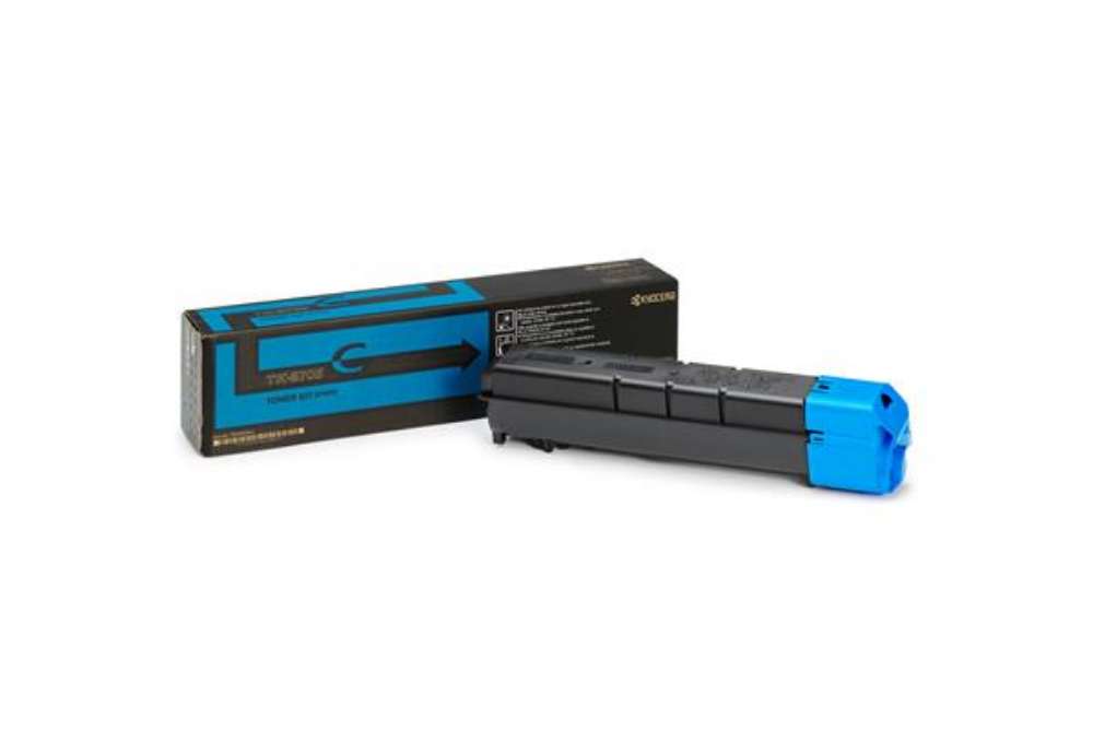 Immagine di Kyocera - Toner - Ciano - TK-8705C - 1T02K9CNL0 - 30.000 pag