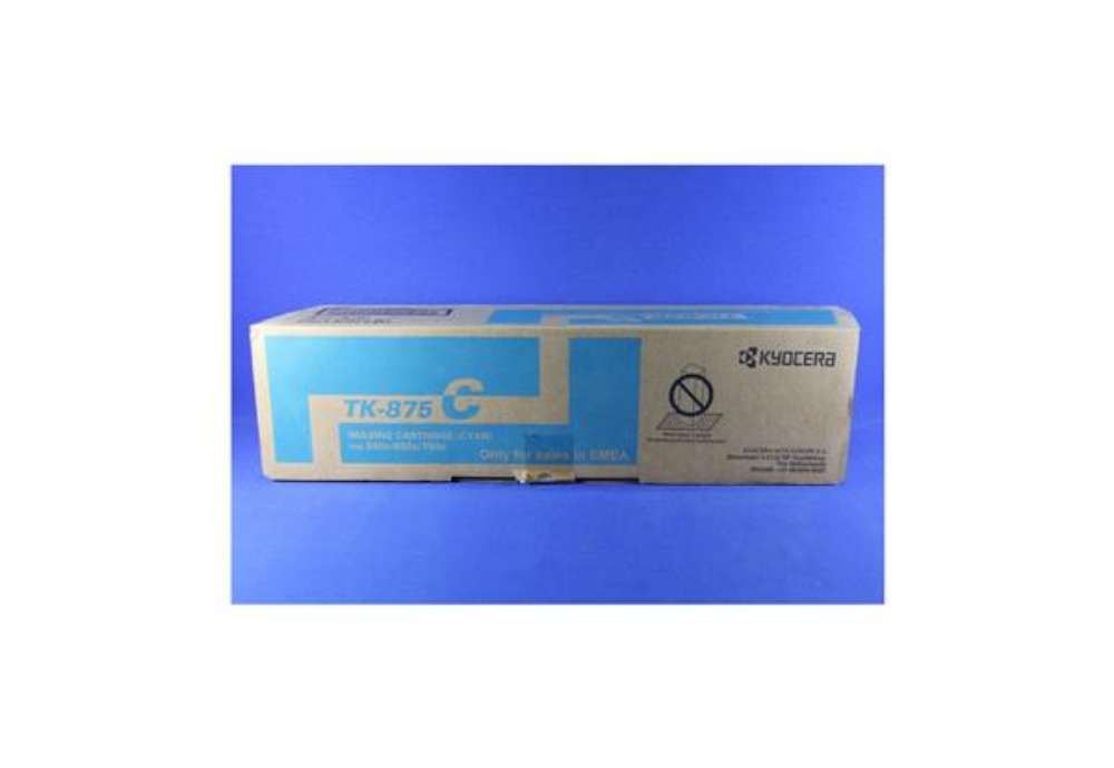 Immagine di Kyocera - Toner - Ciano -  TK-875C - 1T05JNCNL0 - 26.500 pag