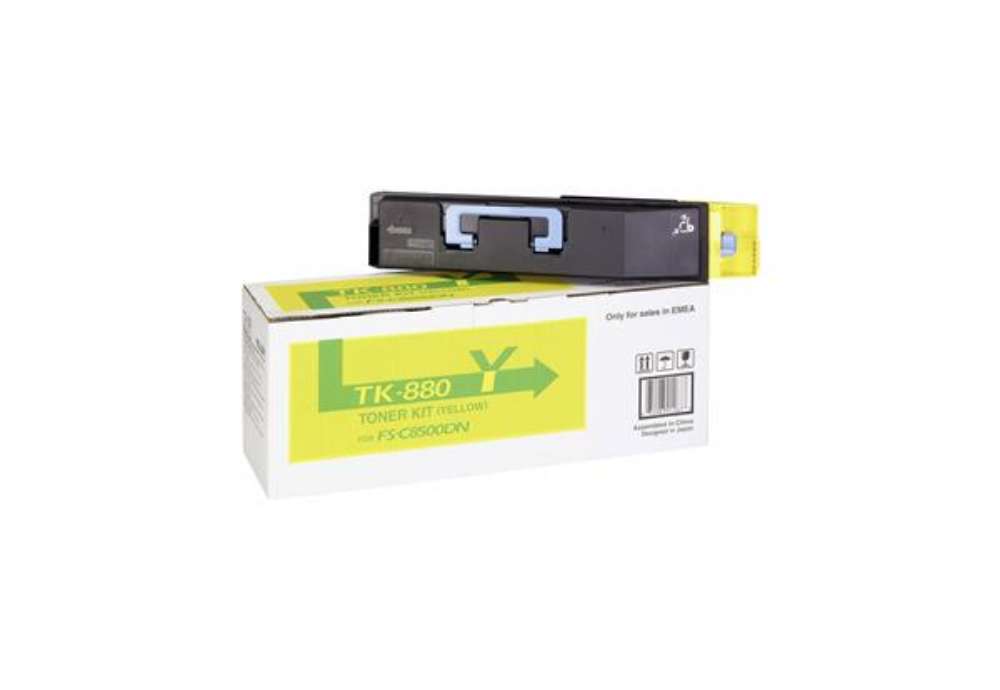 Immagine di Kyocera -  Toner - Giallo - TK-880Y - 1T02KAANL0 - 18.000 pag