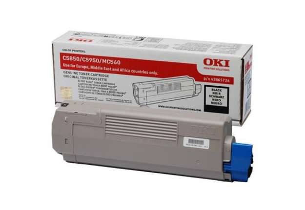 Immagine di Oki - Toner - Nero - C5850/C5950 - 43865724 - 8.000 pag