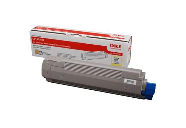 Immagine di Oki - Toner - Giallo - C-810 C-830 - 44059105 - 8.000 pag