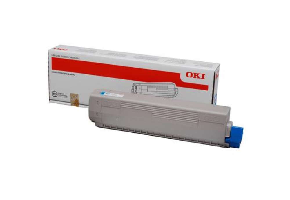 Immagine di Oki - Toner - Ciano - C822 - 44844615 - 7.300 pag