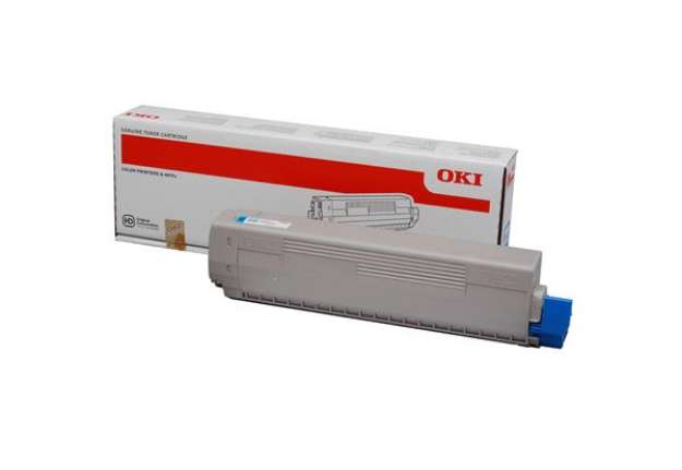 Immagine di Oki - Toner - Ciano - C822 - 44844615 - 7.300 pag