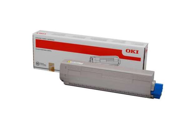 Immagine di Oki - Toner - Giallo - C822 - 44844613 - 7.300 pag