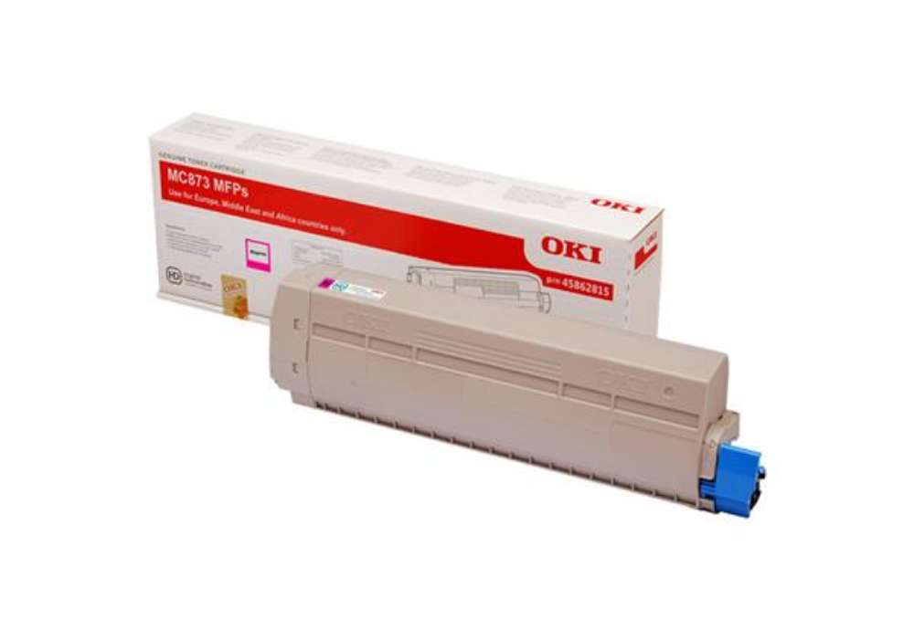 Immagine di Oki - Toner - Magenta - MC873 - 45862815 - 10.000 pag