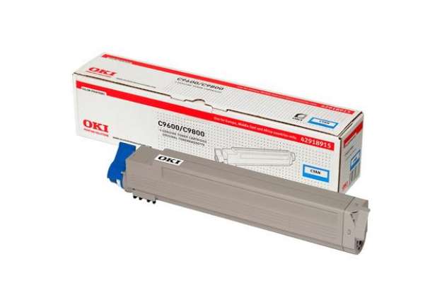 Immagine di Oki - Toner - Ciano - C9600 C9800 - 42918915 - 15.000 pag