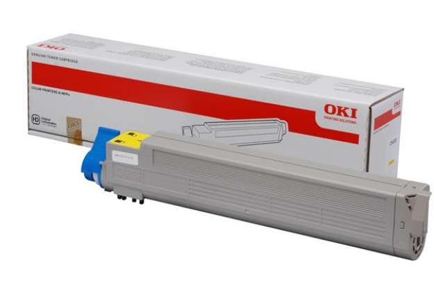 Immagine di Oki - Toner - Giallo - C9655 - 43837129 - 22.000 pag