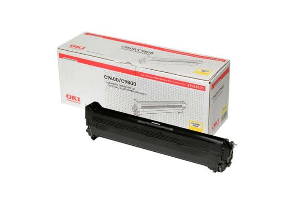 Immagine di Oki - Tamburo - Giallo - EP9600 9800MFP - 42918105 - 30.000 pag