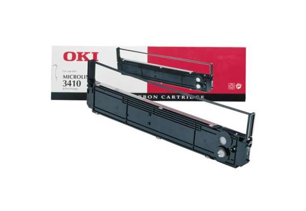 Immagine di Oki - Nastro - Nero - 3410 - 09002308 - 10.000.000 caratteri