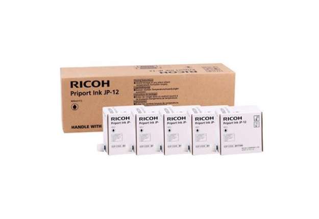 Immagine di Ricoh - Cartuccia - Nero - 817104 - Scatola 5 pezzi