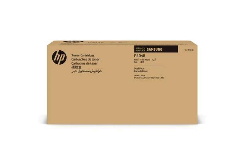 Immagine di Samsung/HP - Conf. 2 Toner originale - Nero - CLTP404B/ELS - 1.500 pag cad