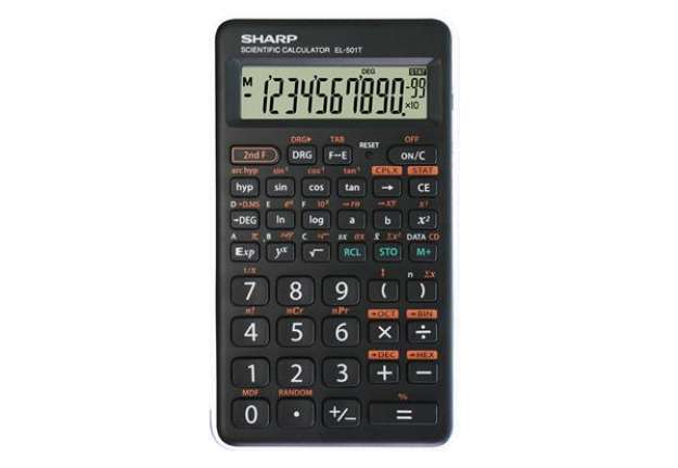 Immagine di Sharp - Calcolatrice scientifica - Bianco - EL501TBWH