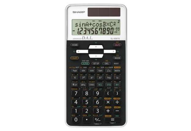 Immagine di Sharp - Calcolatrice - scientifica -Bianco - EL506TS