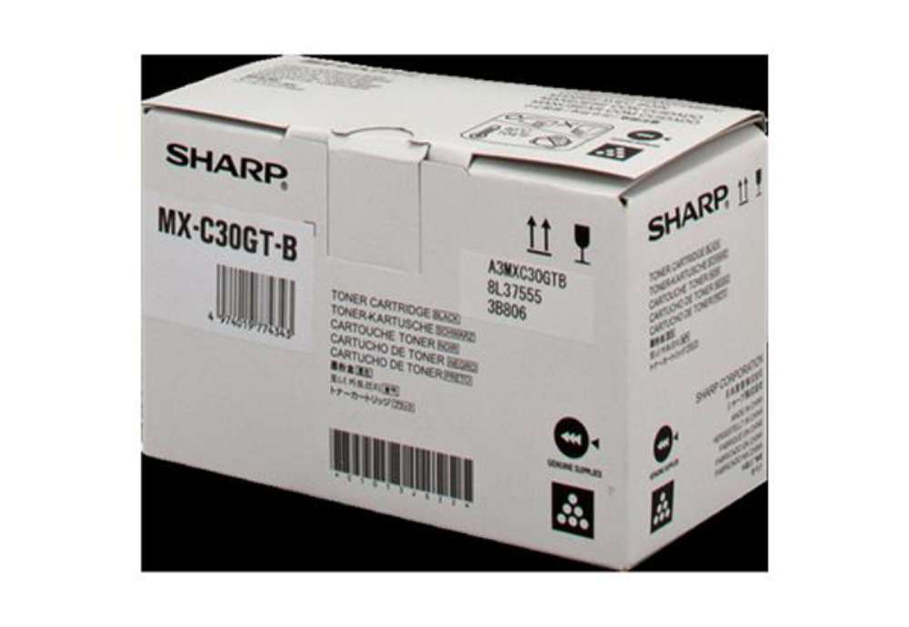 Immagine di Sharp - Toner - Nero - MXC30GTB - 6.000 pag