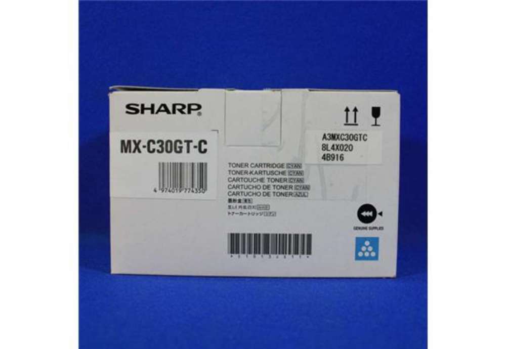 Immagine di Sharp - Toner - Ciano - MXC30GTC - 6.000 pag
