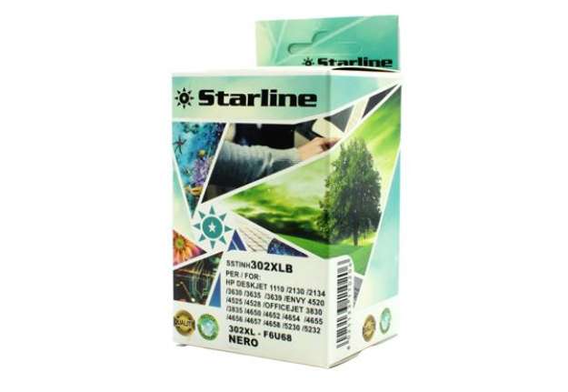 Immagine di Starline - Cartuccia ink Compatibile -  per HP 302XL - F6U68AE