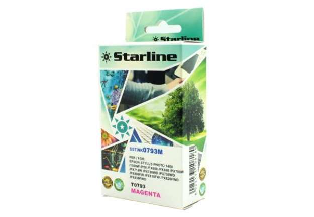 Immagine di Starline - Cartuccia ink - per Epson - Magenta - C13T07934010 - T0793 - 13,8ml