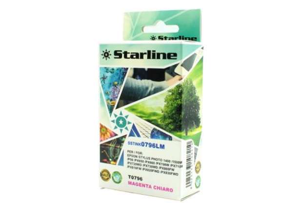 Immagine di Starline - Cartuccia ink - per Epson - Magenta chiaro - T0796-13,8ml