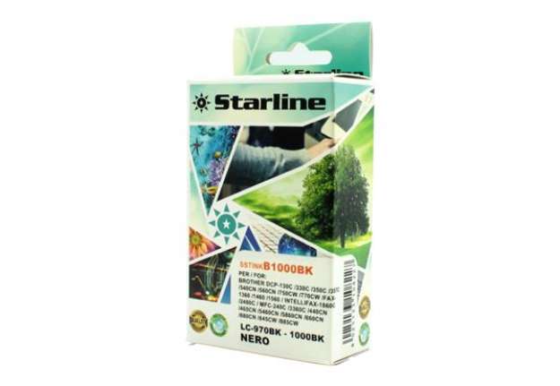 Immagine di Starline - Cartuccia ink - per Brother - Nero - LC1000BK - 22,6ml