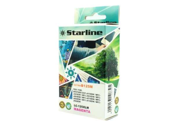 Immagine di Starline - Cartuccia ink - per Brother - Magenta - LC125XLM - 16,6ml