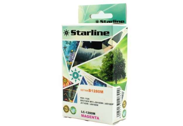 Immagine di Starline - Cartuccia ink - per Brother - Magenta - LC1280XLM - 16,6ml