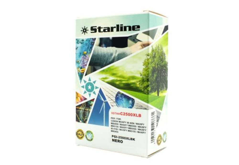 Immagine di Starline - Cartuccia ink - per Canon - Nero - PGI-2500XLBK - 74,6ml