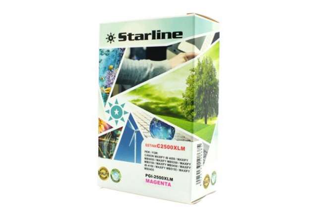 Immagine di Starline - Cartuccia ink - per Canon - Magenta - PGI-2500XLM -  21 ml