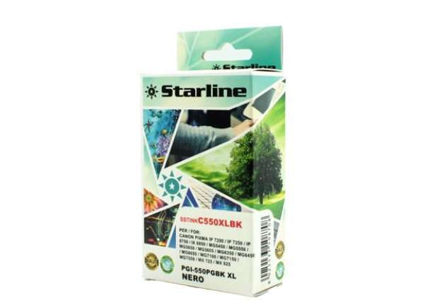 Immagine di Starline - Cartuccia ink - per Canon - Nero - PGI-550PGBK XL - 21,4ml