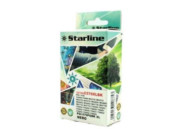 Immagine di Starline - Cartuccia ink - per Canon - Nero - PGI570BK - 23,4ml