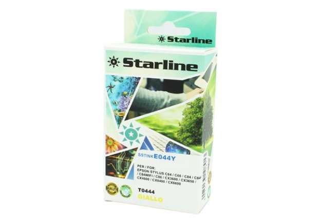 Immagine di Starline - Cartuccia ink - per Epson - Giallo - C13T044420 - 14ml