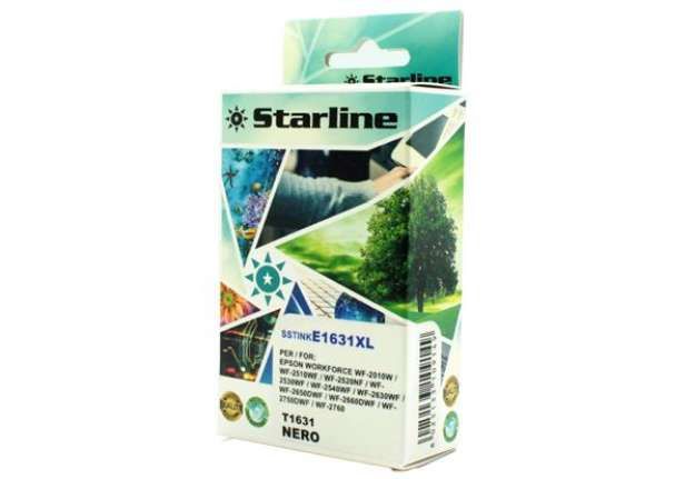 Immagine di Starline - Cartuccia ink - per Epson - Nero - C13T16314012 - 16XL - 14,6 ml