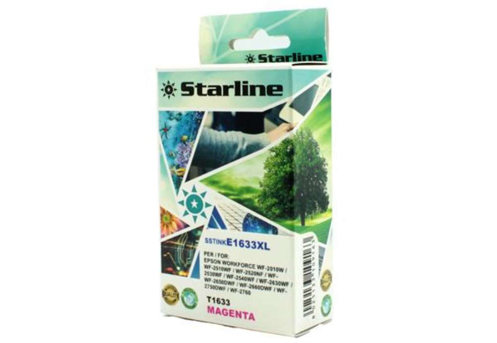 Immagine di Starline - Cartuccia ink - per Epson - Magenta - C13T16334012 - 16XL - 10ml