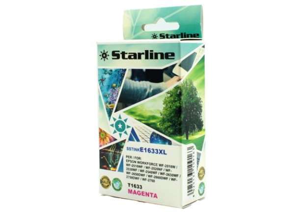 Immagine di Starline - Cartuccia ink - per Epson - Magenta - C13T16334012 - 16XL - 10ml