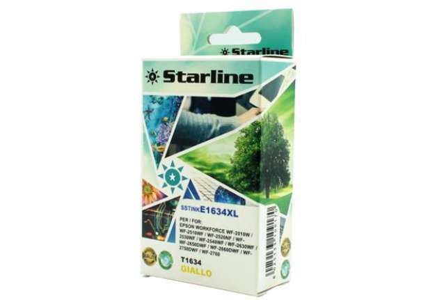 Immagine di Starline - Cartuccia ink - per Epson - Giallo - C13T16344012 - 16XL - 10ml