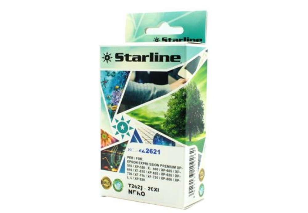 Immagine di Starline - Cartuccia ink - per Epson - Nero - C13T26214012 - 26XL - 14ml
