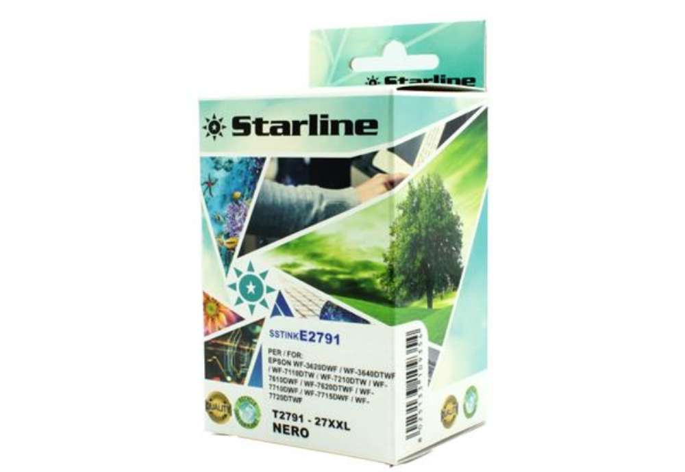 Immagine di Starline - Cartuccia ink - per Epson - Nero - C13T27914012 - 27XXL -43,4ml