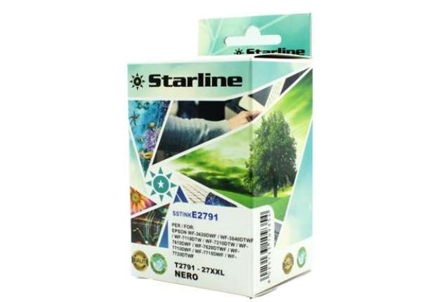 Immagine di Starline - Cartuccia ink - per Epson - Nero - C13T27914012 - 27XXL -43,4ml