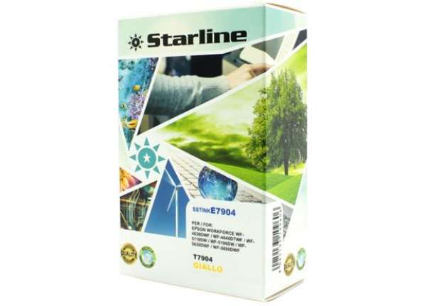 Immagine di Starline - Cartuccia ink - per Epson - Giallo -  79XL- C13T79044010 - 19ml