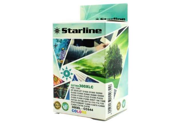 Immagine di Starline - Cartuccia ink Compatibile - per  HP 300XL - Colore