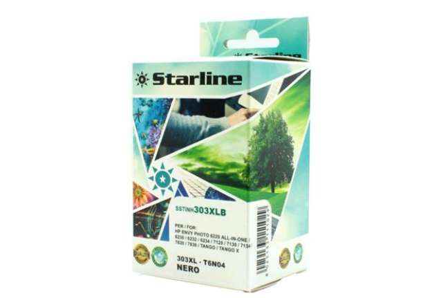 Immagine di Starline - Cartuccia Ink Compatibile - per HP - Nero - 303XL- 24 ml