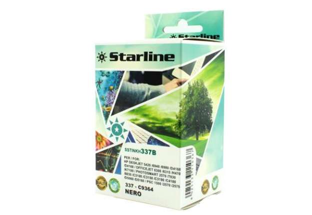 Immagine di Starline - Cartuccia ink Compatibile - per  HP 337 - Nero - C9364EE