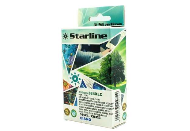 Immagine di Starline - Cartuccia ink Compatibile - per HP 364XL - Ciano - CB323EE - 14,6ml